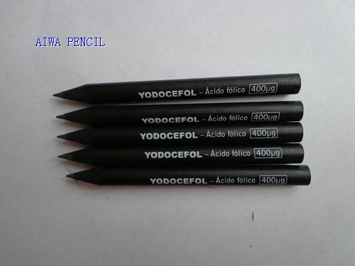 black wood pencil